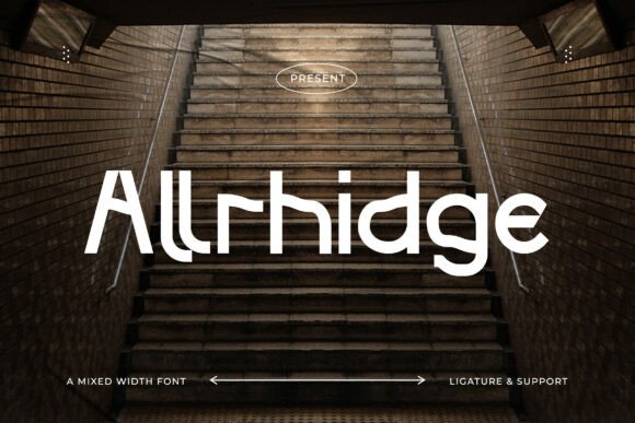 Allrhidge: A Versatile Sans Serif Font for Polished Branding