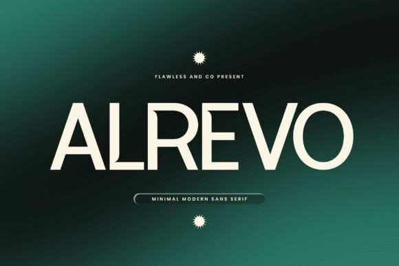 Alrevo: A Modern Sans Serif Font for Business Branding