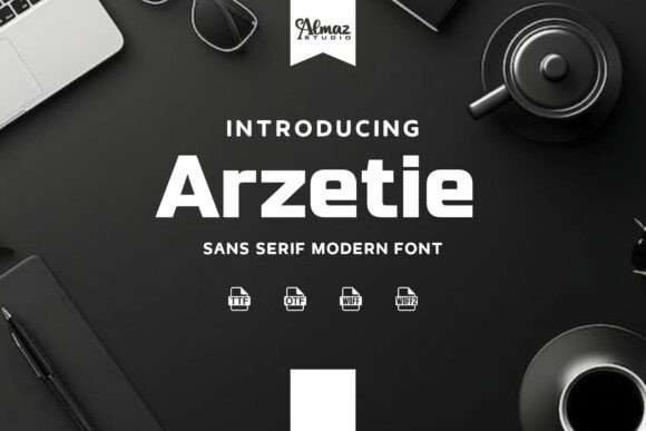 Arzetie: A Clean Sans Serif Font for Modern Web Design