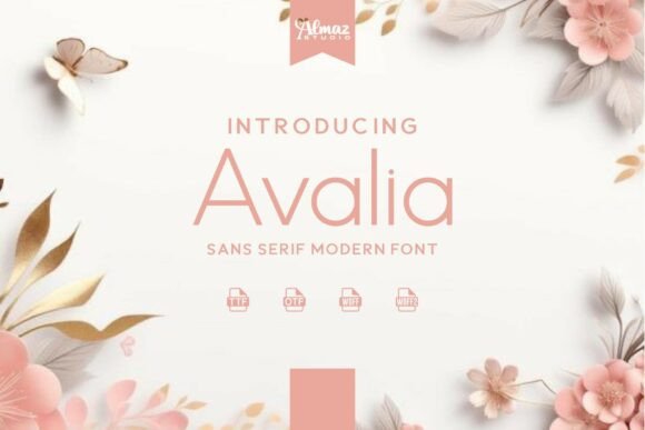 Avalia: A Modern Sans Serif Font for Elegant Craft and Product Design
