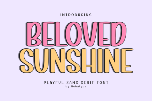 Beloved Sunshine: A Cute Sans Serif Handwriting Font for Warm Brand Campaigns