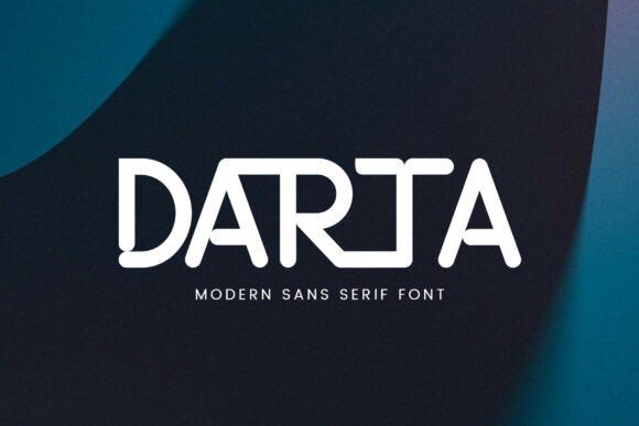 Darta: A Sleek Sans Serif Font for Modern Campaign Design