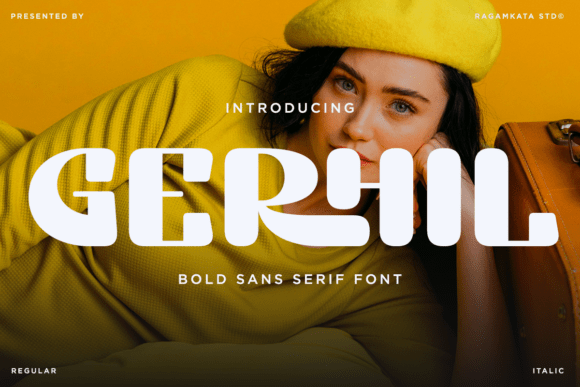 Gerhil: A Bold Sans-Serif Font for Impactful Digital Marketing Designs
