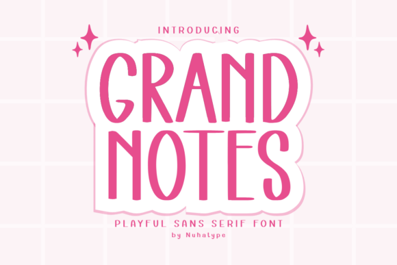 Grand Notes: A Cute Sans Serif Handwriting Font for Business Branding