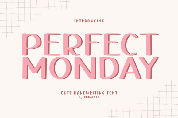 Perfect Monday: A Playful Sans Serif Font That Elevates Brand Typography