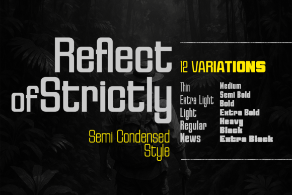 Reflect of Strictly Semi Condensed: A Designer’s Review for Campaign Typography
