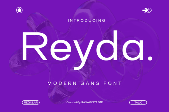Reyda: A Bold, Minimal Sans Serif Font for Modern Design