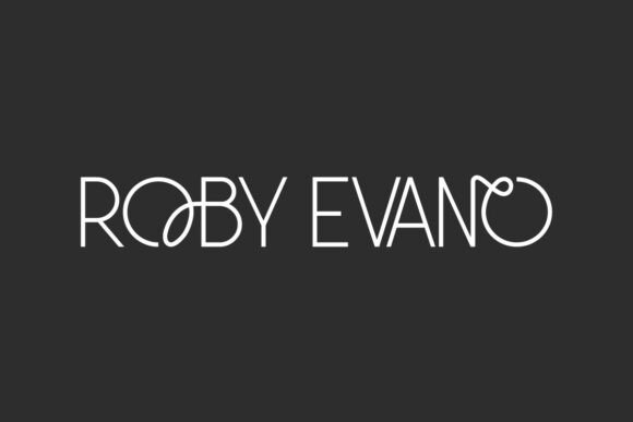 Roby Evano: A Minimalist Sans Serif Font for Modern Branding