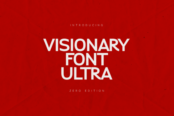 Visionary Ultra: A Modern Sans Serif Font for Impactful Web Design